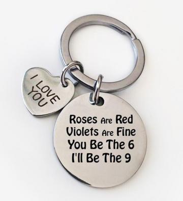 Valentines Day Gift For Girlfriend Him Her Women Wife Girl Ladies Love Keychain